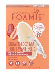 Питательное мыло для душа Foamie Oat to Be Smooth, 80 г цена и информация | Foamie Духи, косметика | hansapost.ee