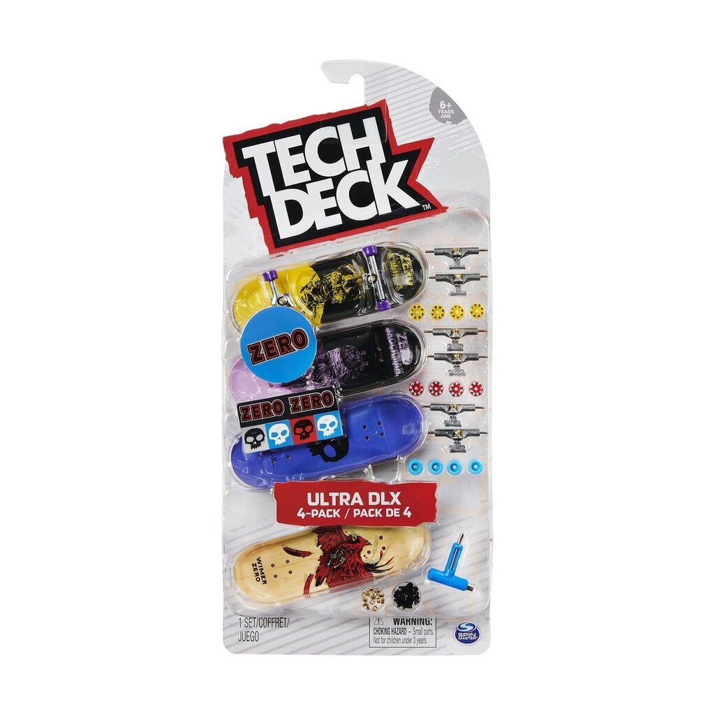 Tech Deck Playset Tech Deck Skateboard 4 Pieces hind ja info | Mänguasjad poistele | hansapost.ee