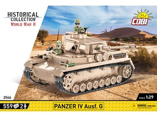 COBI - Plastkonstruktorid Panzer IV Ausf.G, 1/29, 2546 hind ja info | Klotsid ja konstruktorid | hansapost.ee
