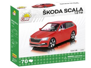 COBI - Конструктор Škoda Scala 1.0 TSI, 1/35, 24582 цена и информация | Конструкторы и кубики | hansapost.ee