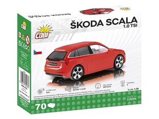 COBI - Конструктор Škoda Scala 1.0 TSI, 1/35, 24582 цена и информация | Конструкторы и кубики | hansapost.ee