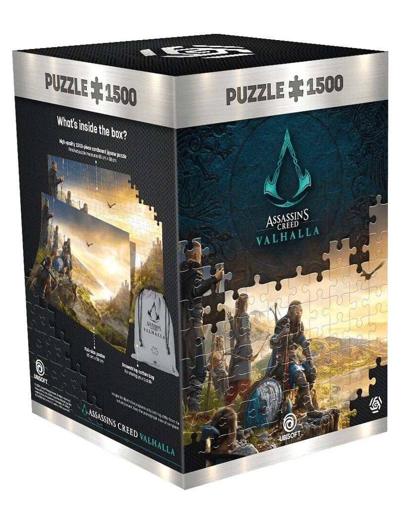 Assassins Creed Valhalla: England Vista pusle 1000 hind ja info | Pusled lastele ja täiskasvanutele | hansapost.ee