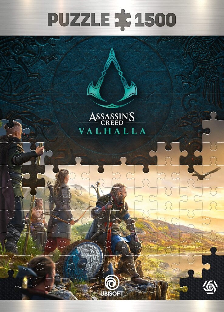 Assassins Creed Valhalla: England Vista pusle 1000 цена и информация | Pusled lastele ja täiskasvanutele | hansapost.ee