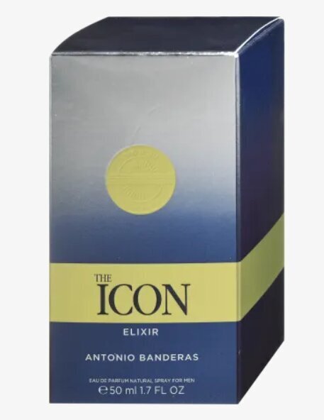 Parfüüm meestele Antonio Banderas The Icon Elixir EDP, 50 ml цена и информация | Parfüümid meestele | hansapost.ee