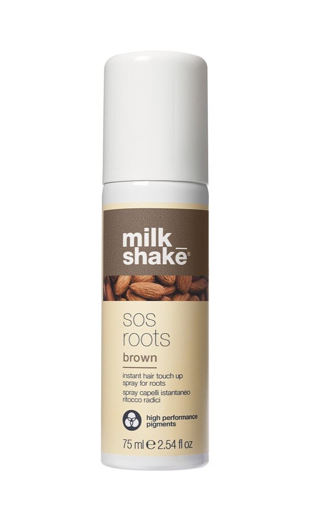 Spreivärv juuksejuurtele Milk Shake SOS Roots Brown, 75 ml цена и информация | Juuksevärvid | hansapost.ee