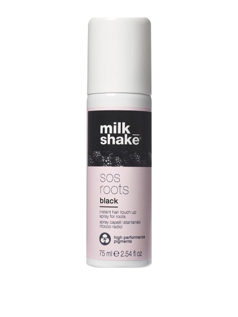 Spreivärv juuksejuurtele Milk Shake SOS Roots Black, 75 ml hind ja info | Juuksevärvid | hansapost.ee