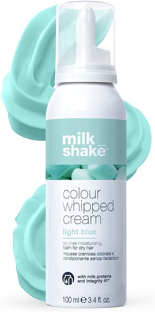 Juukseid värviv vaht Milk Shake Color Whipped Cream Light Blue, 100 ml цена и информация | Juuksevärvid | hansapost.ee