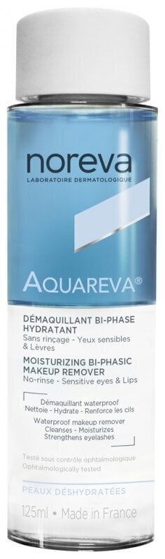 Meigieemaldaja Noreva Aquareva Biphase, 125 ml hind ja info | Näopuhastusvahendid | hansapost.ee