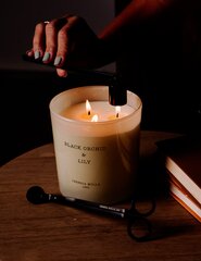 Lõhnaküünal Cereria Molla Black Orchid & Lilly, 600 g price and information | Candles, candlesticks | hansapost.ee