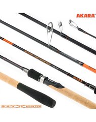 Спиннинг Akara Black Hunter, 2.1 м цена и информация | Удочки, подставки и держатели | hansapost.ee