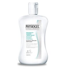 Õrn juukseid ja peanahka hooldav šampoon palsamiga kuivale ja tundlikule peanahale Physiogel, 250 ml hind ja info | Šampoonid | hansapost.ee