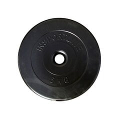 Вес грифа с цементным наполнителем 30 мм, Tomaz Sport 5 кг цена и информация | Грузы, гантели, грифы | hansapost.ee