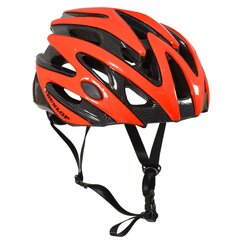 Kask rowerowy regulowany Dunlop czerwony r.M цена и информация | Шлемы | hansapost.ee