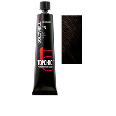 Juuksevärv Goldwell Topchic 2N Black, 60g hind ja info | Juuksevärvid | hansapost.ee