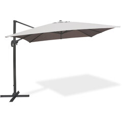 Уличный регулируемый зонт с подставкой Shademaster от Fieldmann, серый цвет цена и информация | Зонты, маркизы, стойки | hansapost.ee