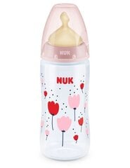Бутылка полипропиленовая с контролем температуры NUK FC +, 300 мл, 0-6 месяцев. цена и информация | NUK Товары для младенцев | hansapost.ee