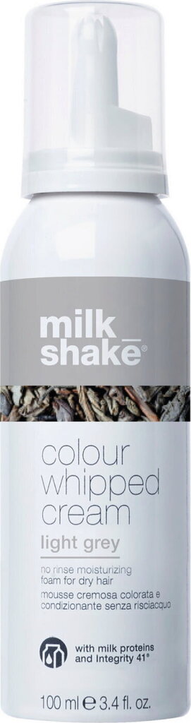 Juukseid värviv vaht Milk Shake Colour Whipped Cream Light Grey, 100 ml цена и информация | Juuksevärvid | hansapost.ee