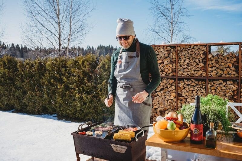 Söegrill GrillSymbol Naked Chef XS цена и информация | Grillid | hansapost.ee