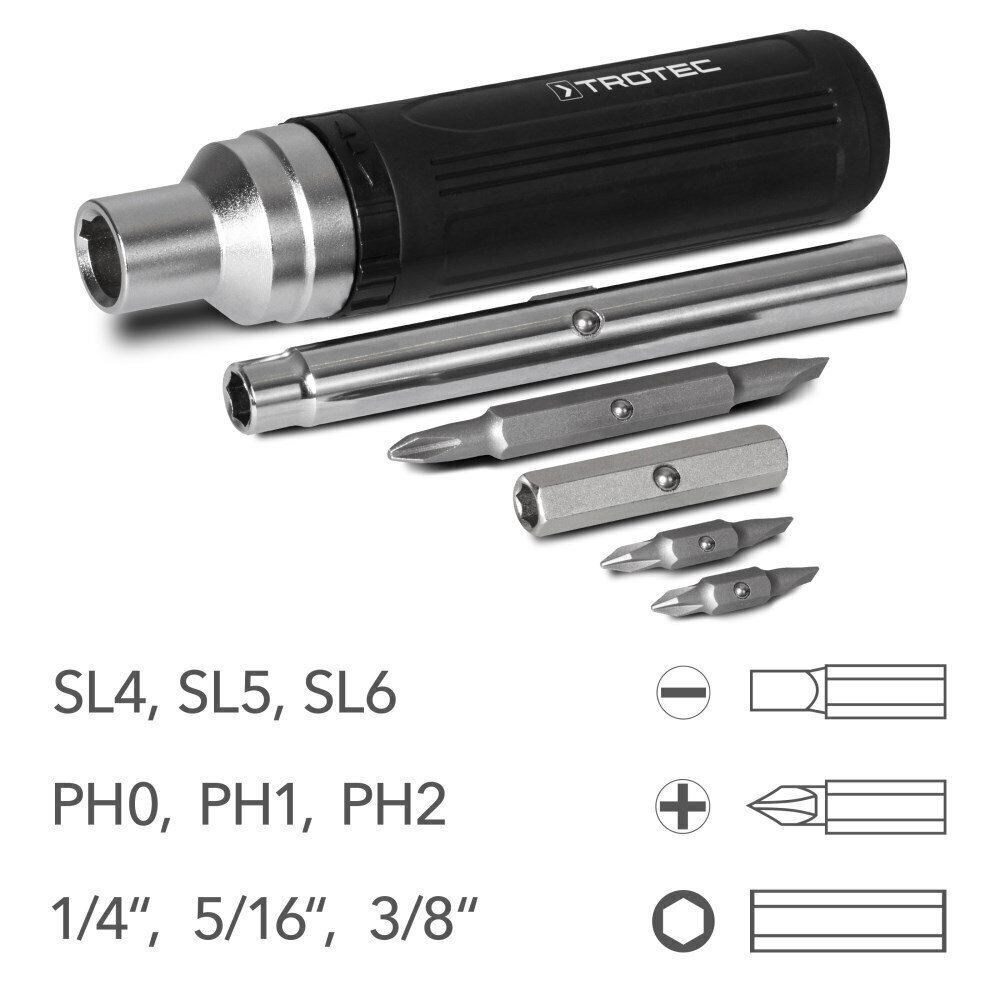 Akutrell-kruvikeeraja Trotec PSCS 11-20V hind ja info | Akutrellid, puurid ja kruvikeerajad | hansapost.ee