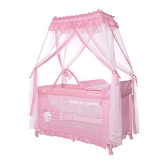 Детский манеж Lorelli Magic Sleep, розовый цвет цена и информация | Манежи для детей | hansapost.ee