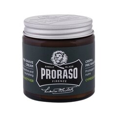 Proraso Cypress & Vetyver raseerimiseelne kreem, 100 ml hind ja info | Raseerimisvahendid | hansapost.ee