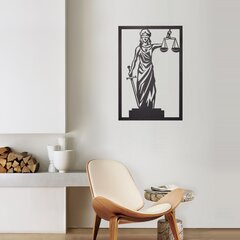Металлическая декорация на стену Themis, 40x60 см цена и информация | Детали интерьера | hansapost.ee