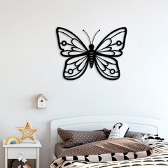 Металлическое украшение на стену Butterfly цена и информация | Детали интерьера | hansapost.ee