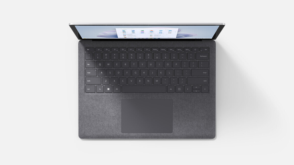 Microsoft Surface Laptop 5 Platinum, 13.5 ", Touchscreen, 2256 x 1504, Intel Core i5, i5-1235U, 8 GB, LPDDR5x, 256 GB, Wi-Fi, Front camera, Bluetooth, 5.1, Windows 11 Home цена и информация | Sülearvutid | hansapost.ee