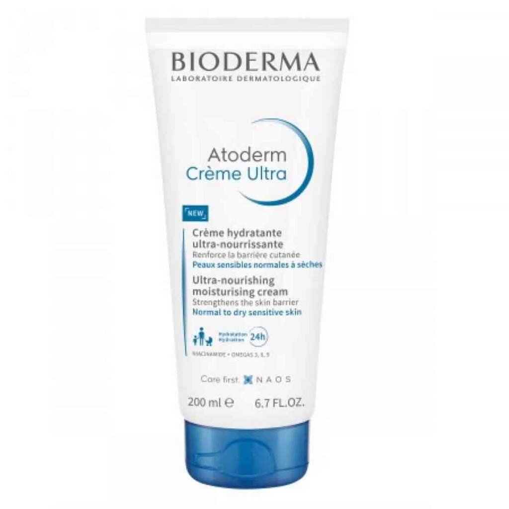 Kehakreem Bioderma Atoderm, 200 ml цена и информация | Kehakreemid, kehaõlid ja losjoonid | hansapost.ee