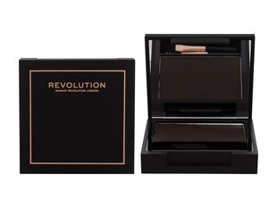 Makeup Revolution London Glossy Brow kulmuvärv 5 g, Dark цена и информация | Карандаши, краска для бровей | hansapost.ee