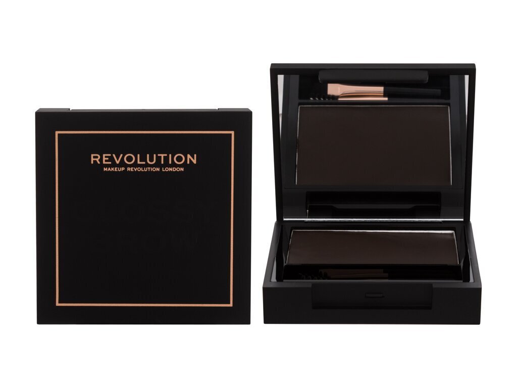 Makeup Revolution London Glossy Brow kulmuvärv 5 g, Dark hind ja info | Kulmupliiatsid, -puudrid ja -värvid | hansapost.ee