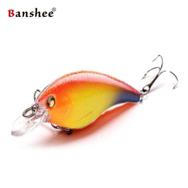 Vobler Banshee Crankbait Bass 60mm 10g VC01 Red Back, ujuv цена и информация | Landid, voblerid | hansapost.ee