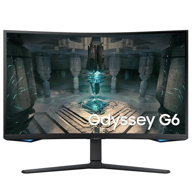 Samsung Odyssey G6, 32'', QHD, 240Hz, curved, LED VA, black - Monitor hind ja info | Monitorid | hansapost.ee