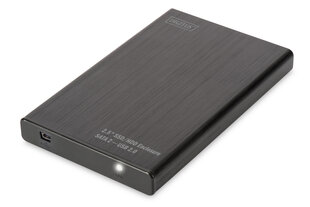 Digitus 2.5 SSD/HDD Enclosure, SATA I-II - USB 2.0 hind ja info | Väliste kõvaketaste ümbrised | hansapost.ee