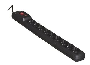 Activejet ACJ COMBO 9GN 3M black power strip with cord hind ja info | Activejet Elektriseadmed | hansapost.ee