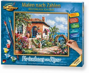 Maalimine numbrite järgi Schipper Holiday cottage by the sea MNZ, 24 x 30 cm hind ja info | Schipper Laste mänguasjad alates 3.a | hansapost.ee