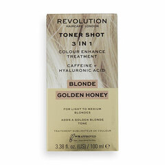 Тонер для окрашивания волос Revolution Revitalizing Blonde Gold en Honey для светлых волос, 100 мл цена и информация | Revolution Haircare Духи, косметика | hansapost.ee