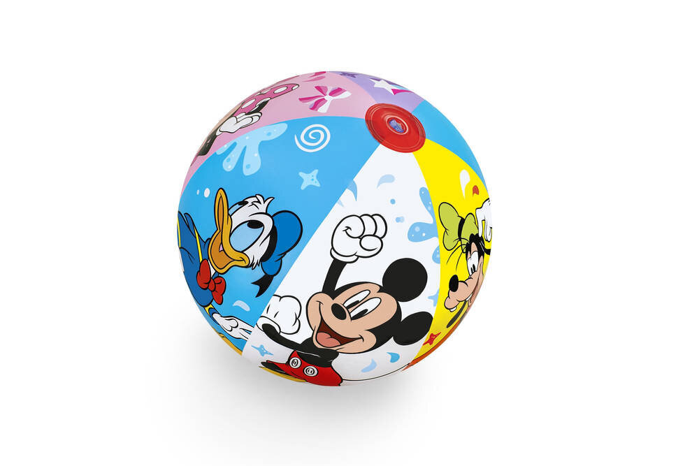 Täispuhutav pall Bestway Mickey, 51cm цена и информация | Täispuhutavad veemänguasjad ja ujumistarbed | hansapost.ee