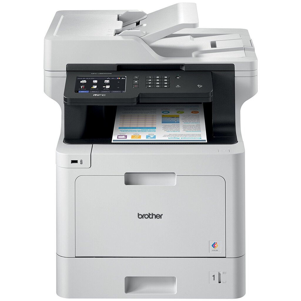 Multifunktsionaalne Printer Brother MFCL8900CDWRE1 30 ppm 256 MB USB Ethernet Wifi цена и информация | Printerid | hansapost.ee