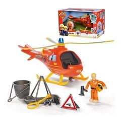 Helikopter Simba koos Firemen Sam (Tuletõrjuja Sam) kujuga цена и информация | Игрушки для мальчиков | hansapost.ee