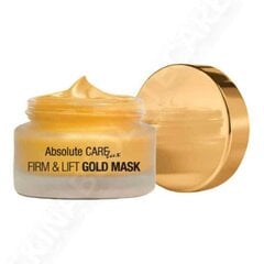 Укрепляющая маска для лица Absolute Care 24 karat Gold Firm & Lift 50 мл. цена и информация | Маски для лица, патчи для глаз | hansapost.ee