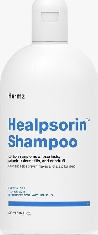 Juuksešampoon probleemsele peanahale Healpsorin Psoriasis Shampoo Salicylic Acid 2%, 500ml цена и информация | Šampoonid | hansapost.ee