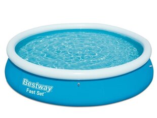 Бассейн Bestway Fast Set, 366x76 см, без фильтра цена и информация | Бассейны | hansapost.ee
