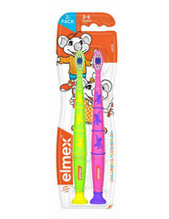 Elmex Hambahari lastele vanuses 3-6 aastat Children Duopack 2 tk price and information | Toothbrushes, toothpastes and mouthwashes | hansapost.ee