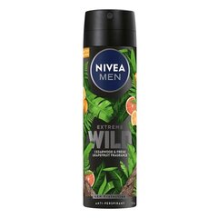 Higistamisvastane Men Extreme Wild Cedarwood & Greipfruit Spray 150 ml hind ja info | Deodorandid | hansapost.ee