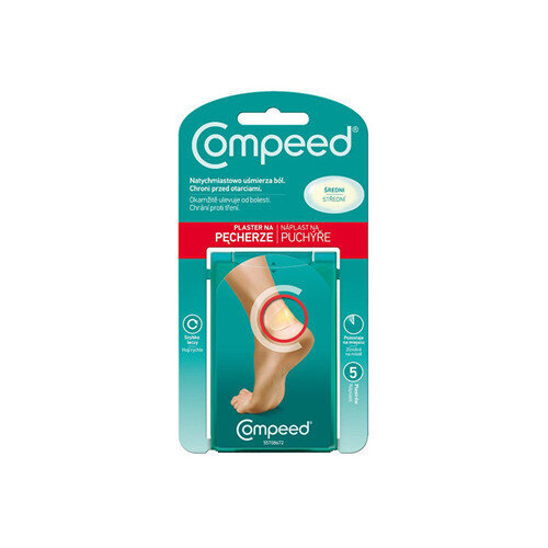 Compeed Blisterplaaster (keskmine) - 5 tk 5,0 цена и информация | Esmaabi | hansapost.ee