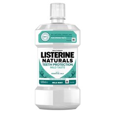 Ополаскиватель для полости рта Listerine Naturals Teeth Protection, 500 мл цена и информация | Зубные щетки, пасты | hansapost.ee