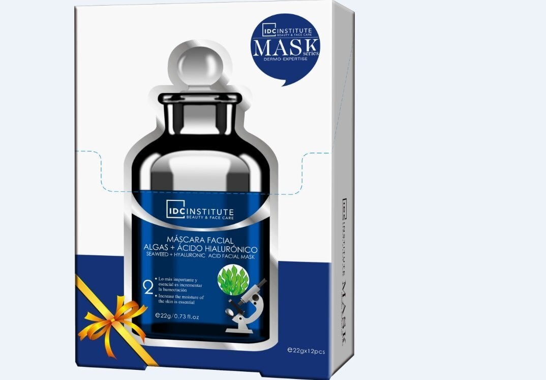 Näomask Algae + Hyaluronic Acid IDC Institute hind ja info | Näomaskid ja silmamaskid | hansapost.ee