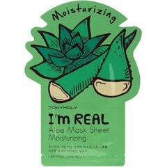 Lehtmask näole aaloega Tony Moly I'm Aloe Mask Sheet, 1 tk цена и информация | Tonymoly Духи, косметика | hansapost.ee