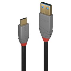 1.5m USB 3.2 Type A to C Cable, Anthra Line, Lindy 36912 цена и информация | Borofone 43757-uniw | hansapost.ee